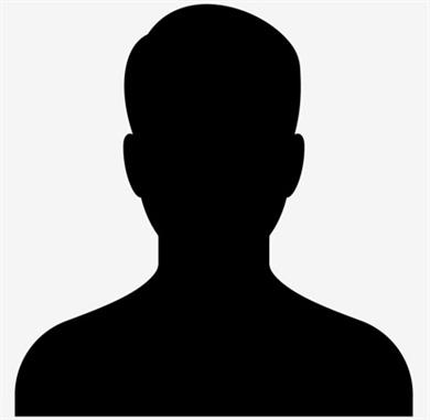 Vorübergehendes schwarzes Profilbild für die HSD-Beschäftigte Marco Straus